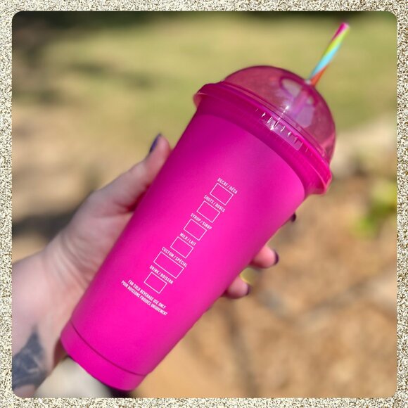 ⭐️ NWT 2025 Starbucks Summer Reusable Venti Dome Cold Cups 5pk - Picture 9 of 9